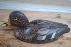 Grote oude handgemaakte houten lokeend, Enlèvement ou Envoi