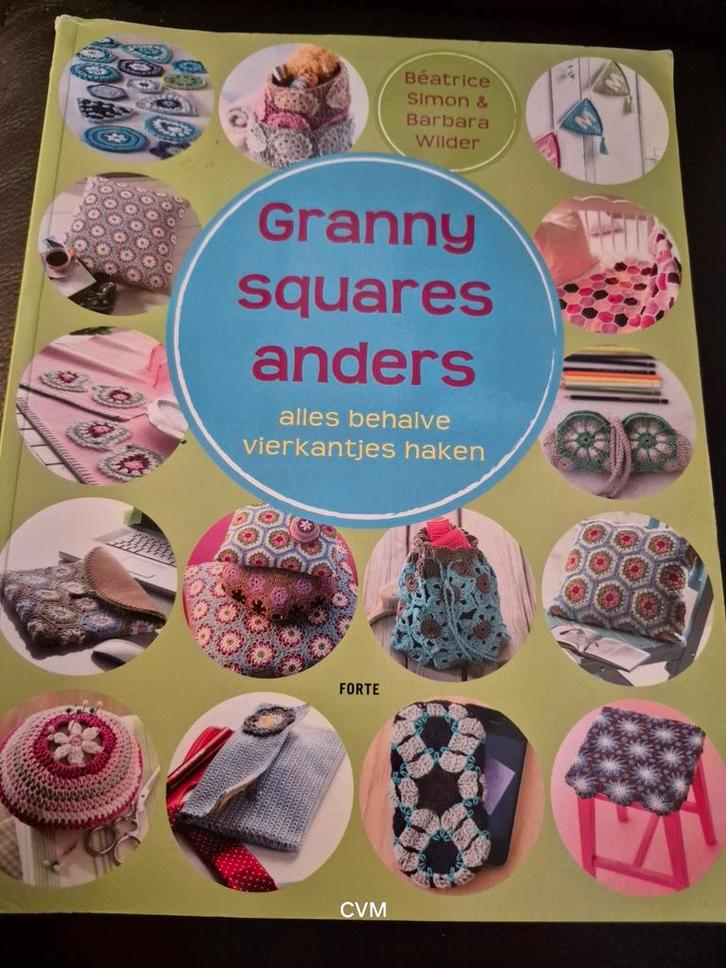 Barbara Wilder - Granny squares anders, Boeken, Hobby en Vrije tijd, Zo goed als nieuw, Ophalen of Verzenden
