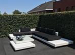 Eenmalig complete loungeset voor 1750 euro showroom, Tuin en Terras, Tuinsets en Loungesets, Kunststof, Verzenden, 6 zitplaatsen
