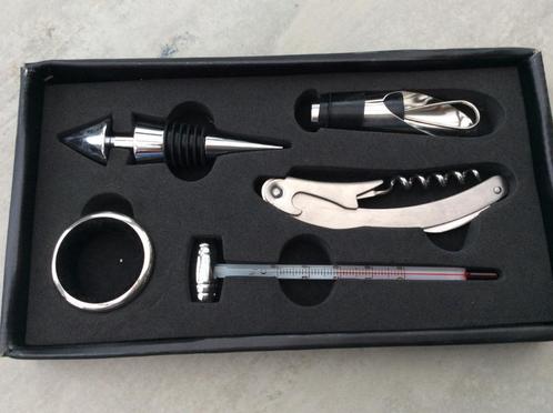 Wijnopener met accessoires NIEUW, Verzamelen, Wijnen, Nieuw, Ophalen