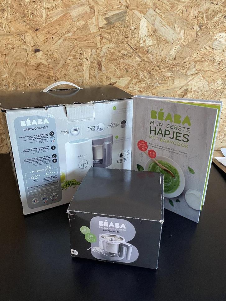 Babycook Béaba met rijstmandje (nieuw) en boek (nieuw), Enfants & Bébés, Aliments pour bébé & Accessoires, Comme neuf, Autres types
