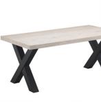 EIKEN TAFEL + 6 STUKS STOELEN WEGGEEFPRIJS, Huis en Inrichting, Ophalen, Hedendaags  modern landelijk, 50 tot 100 cm, Vijf personen of meer