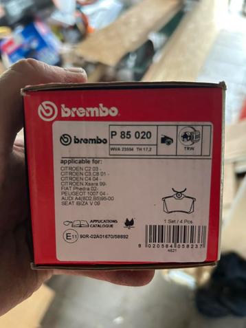 Remblokken brembo beschikbaar voor biedingen
