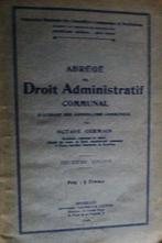 2 ouvrages anciens très particuliers : admin. Communale, Antiek en Kunst, Antiek | Boeken en Manuscripten, Ophalen of Verzenden