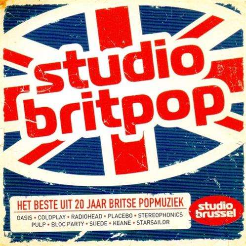 Divers - Studio Britpop (2xCD, Comp) Label : WARNER Music Be, CD & DVD, CD | Compilations, Utilisé, Rock et Metal, Enlèvement ou Envoi