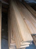 Partij eiken planken geschaafd, Doe-het-zelf en Bouw, Hout en Planken, Ophalen, Minder dan 25 mm, Eiken, Nieuw