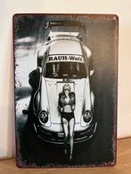 Plaque metallique porsche, Verzamelen, Merken en Reclamevoorwerpen, Ophalen of Verzenden, Zo goed als nieuw