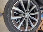 4x VW alu  velgen met banden 205/50 R17, Ophalen, 17 inch, Band(en), Personenwagen