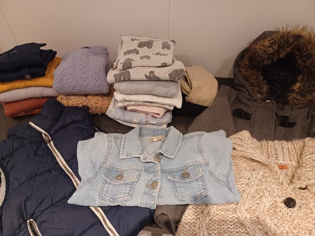 Groot meisjespakket maat 122, Ophalen, Gebruikt, Maat 116