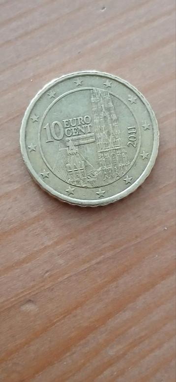 Zeldzame 10 eurocent Oostenrijk beschikbaar voor biedingen