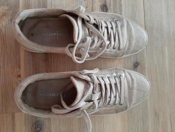 Lichtroze sneakers, Tamaris, maat 38 beschikbaar voor biedingen