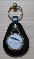 JAGUAR Sleutelhanger met logo . Zwart leer, Auto-onderdelen, Ophalen of Verzenden, Nieuw, Jaguar