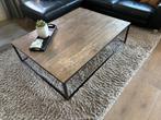 Salontafel Industrieel Design, Ophalen, Gebruikt, 100 tot 150 cm, Rechthoekig