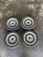 4 BBS E30 BMW 15x7 en 24 met banden in zeer goede staat, Auto-onderdelen, Banden en Velgen, Gebruikt, 15 inch, Banden en Velgen