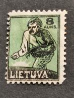 Litouwen 1922 - zaaier, landbouwer *, Ophalen of Verzenden, Overige landen, Postfris