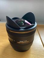 Sigma 10mm F/2.8 Fisheye monture Canon, Enlèvement, Comme neuf, Objectif fisheye grand angle