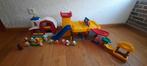 Fisher-Price Little People boerderij en garage met figuren, Kinderen en Baby's, Ophalen, Gebruikt