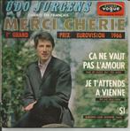 Udo Jurgens - Merci cherie - EP - (en français)   Eurovision, Ophalen of Verzenden, 7 inch, Pop, EP
