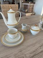 Koffieservies met gouden randje, Huis en Inrichting, Ophalen, Zo goed als nieuw