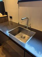 Prachtige Complete Rechte Keuken + Wandkast + GEDEMONTEERD, Overige kleuren, Dubbelwandige keuken, Ophalen of Verzenden, Hoogglans of Gelakt