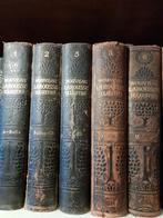 Ancien Larousse illustré - sinqs tomes relié cuir, Antiquités & Art, Enlèvement