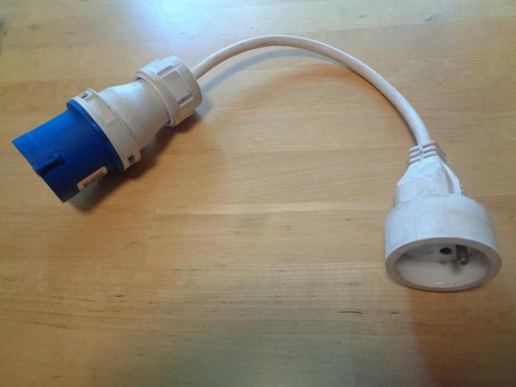 campingstekker (verlengkabel), Caravans en Kamperen, Kampeeraccessoires, Gebruikt, Ophalen of Verzenden