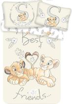 Lion King Baby Dekbedovertrek 100 x 135 - Disney, Kinderen en Baby's, Jongetje of Meisje, Beige, Dekbedovertrek, Nieuw