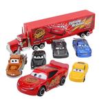 Ensemble de jeu camion transporteur Mack, Disney Pixar Cars, Kinderen en Baby's, Ophalen of Verzenden, Nieuw