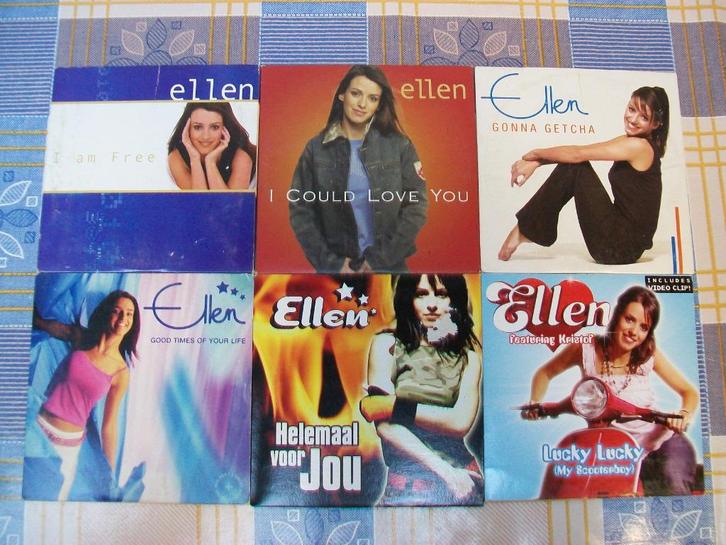 Ellen - Ellen Dufour - Singles - Kids Top 20 - K3 - TOTZ, Cd's en Dvd's, Cd's | Pop, Gebruikt, 2000 tot heden, Ophalen of Verzenden