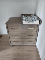 Commode met 3 laden en baby verzorgingskussen, Kinderen en Baby's, Kinderkamer | Commodes en Kasten, Ophalen, Gebruikt, 50 tot 70 cm