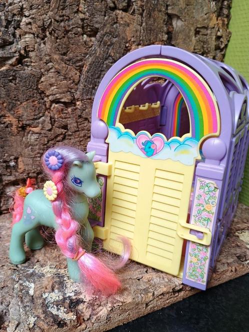 my little pony, Vintage Hasbro Ivy schoonheidssalon, Verzamelen, Poppetjes en Figuurtjes, Zo goed als nieuw, Ophalen of Verzenden
