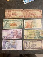 Lot marokkaanse dirham biljetten!, Ophalen of Verzenden
