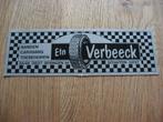 Vintage Sticker Banden Caravans Toebehoren Verbeeck, Verzamelen, Ophalen of Verzenden, Nieuw, Auto of Motor