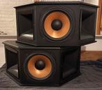 Klipsch RS7 surround speakers in zwart, Audio, Tv en Foto, Luidsprekerboxen, Zo goed als nieuw, 120 watt of meer, Front, Rear of Stereo speakers