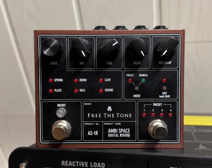 Free The Tone Ambi Space - Digital Reverb - AS-1R, Muziek en Instrumenten, Effecten, Zo goed als nieuw, Reverb, Ophalen of Verzenden