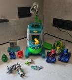 Pj Masks/3 grote auto's / 3 klein auto 's /romeo's lab en  n, Ophalen, Zo goed als nieuw