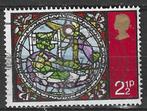 Groot-Brittannie 1971 - Yvert 650 - Glasramen (ST), Postzegels en Munten, Postzegels | Europa | UK, Verzenden, Gestempeld