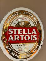 Stella Artois emaille, Verzamelen, Ophalen of Verzenden, Gebruikt, Reclamebord, Plaat of Schild, Stella Artois