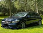 Mercedes-Benz CLA Shooting Brake 180d 7G-DCT AMG Line, Auto's, Mercedes-Benz, CLA, Parkeersensor, Blauw, Leder en Stof