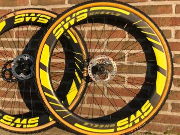 Carbon wielen cyclocross Disc SWS 55mm