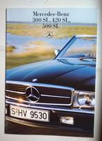 Mercedes SL catalogus uit de jaren 80 in het Frans, Boeken, Ophalen, Zo goed als nieuw, Mercedes
