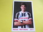 wielerkaart  2017  team sunweb  michael matthews  signe, Comme neuf, Envoi