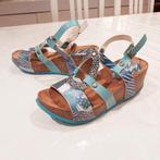 SANDALEN VOOR DAMES (38) MERK „DESIGGUAL” MET SLEEHAK, Ophalen, Blauw, Sandalen of Muiltjes, Zo goed als nieuw