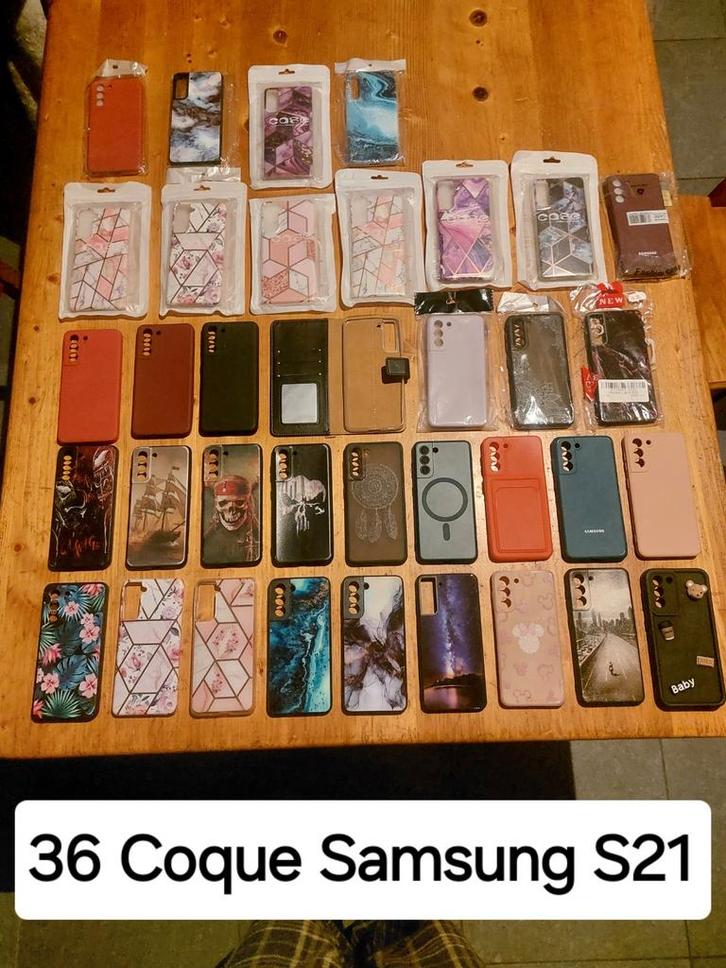 LOT Coques de protection SAMSUNG Neuf, Telecommunicatie, Mobiele telefoons | Hoesjes en Screenprotectors | Samsung, Nieuw, Frontje of Cover