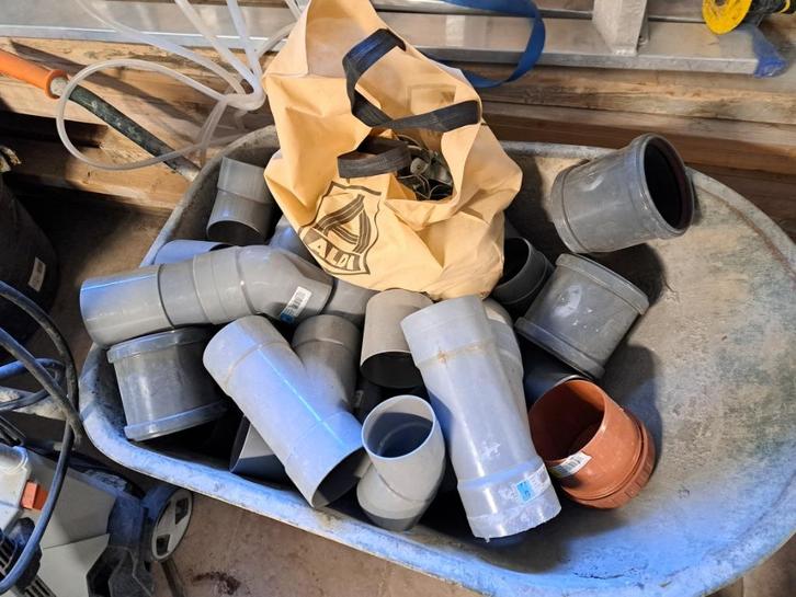 Lot PVC koppelstukken, Doe-het-zelf en Bouw, Buizen en Afvoer, Nieuw, Overige typen, PVC, Ophalen