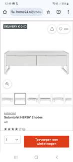 Table basse Herby 2. neuve dans sa boîte., Enlèvement, Neuf, Rectangulaire