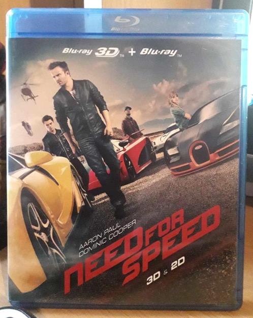 Blu-ray Need for Speed / Version 3D, Cd's en Dvd's, Blu-ray, Zo goed als nieuw, Actie, 3D, Ophalen