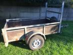 Aanhangwagen enkelas 750 kg met afdekzeil -mag weg voor €300, Auto diversen, Aanhangers en Bagagewagens, Ophalen