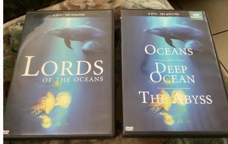 Lord Of The Oceans-Oceans-Deep Ocean-The Abyss ( 12 dvd’s), Cd's en Dvd's, Dvd's | Documentaire en Educatief, Boxset, Ophalen of Verzenden