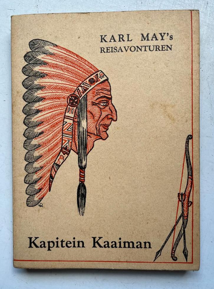 Karl May's Reisavonturen 15 - Kapitein Kaaiman - 1942, Antiek en Kunst, Antiek | Boeken en Manuscripten, Verzenden